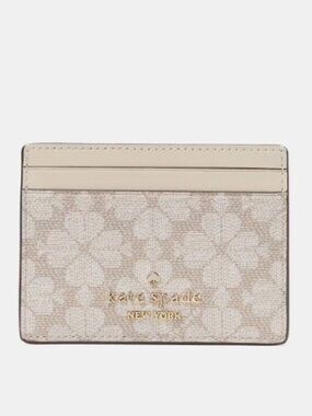 Kate Spade - Spade Flower Small Slim Card Holder - NWT $89 MSRP